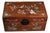Huali Rosewood Box Inlaid With Mother-of-Pearl Bird & Floral Motif For Sale