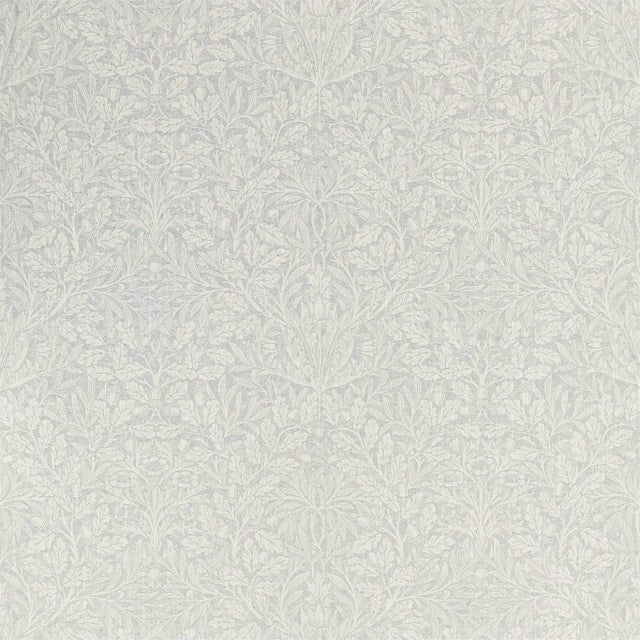 Morris & Co Morris Acorn Fabric in Mineral For Sale