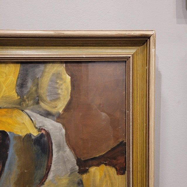 1960s Yves Frangeul, Abstract Composition, 1964, Oil on Canvas For Sale - Image 5 of 18