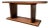 Solid Walnut & Ash Coffee Table – George Nakashima–Inspired – Entryway or Dining Bench For Sale