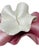 Ceramic Large 15" Keith Fortley Signed Post-Modern Sculptural Flower Centerpiece – Pink & Opalescent White For Sale - Image 7 of 17