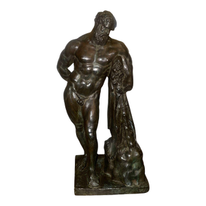 Italian Bronze Figure of Hercules, Early 20th Century