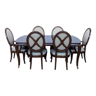 Thomasville 7-Piece Bogart Collection Dining Room Set For Sale