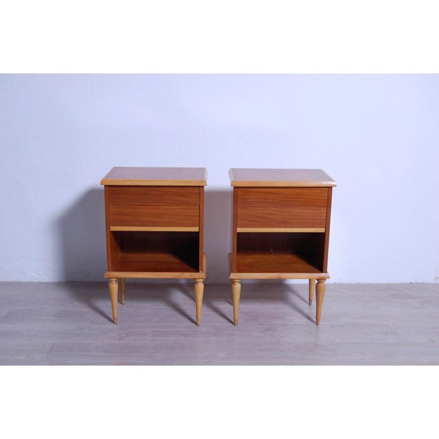 Bedside Tables, 1960s, Set of 2 For Sale - Image 17 of 17