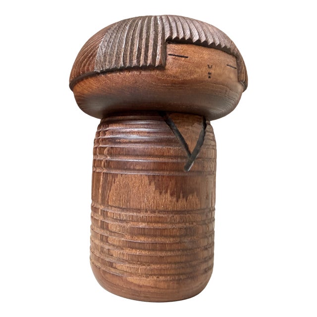 Vintage Sōsaku Kokeshi Shimoyo by Murakami Ken-Ichi, 1960s For Sale