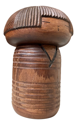Vintage Sōsaku Kokeshi Shimoyo by Murakami Ken-Ichi, 1960s