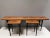 Nesting Tables with Black Legs by Kurt Østervig for Jason Møbler, Denmark, 1960s, Set of 3 For Sale - Image 3 of 11