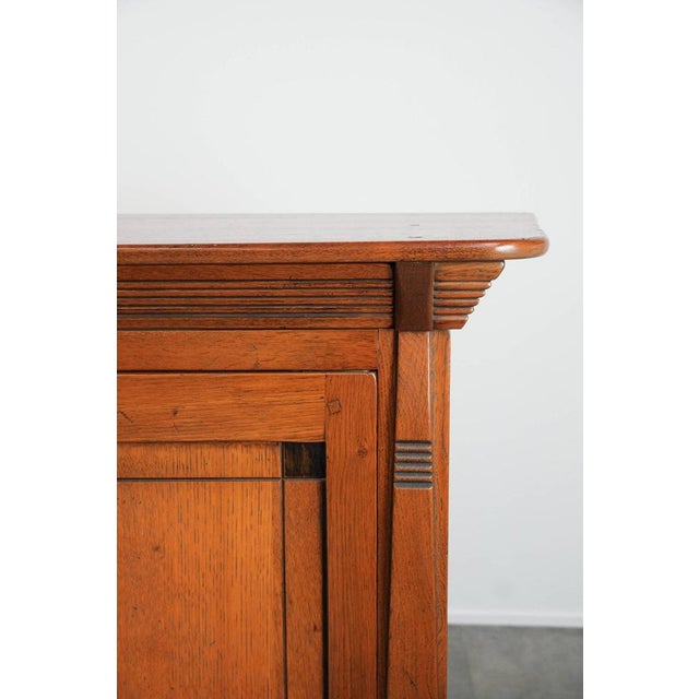 Brown Art Nouveau Jugendstil Sideboard from Schuitema For Sale - Image 8 of 13