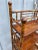 Victorian Antique Four Tier Burnt Bamboo Rack Bookshelve For Sale - Image 3 of 11
