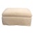 Ever White Slipcovered Storage Nursery Ottoman by Leanne Ford For Sale