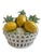 1960s 1970s Large Italian Majolica Trompe l'Oeil Tropical Fruit Basket Basket For Sale - Image 5 of 7