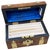 Burr Walnut Stationary Box, 1860s For Sale - Image 6 of 11