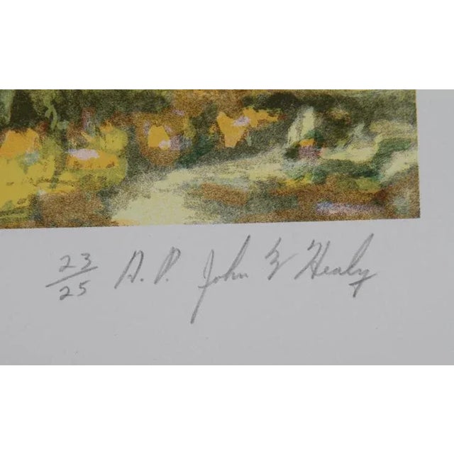 Artist: John Healy, British Title: Forest Stream 7 Year: circa 1980 Medium: Lithograph, signed and numbered in pencil...