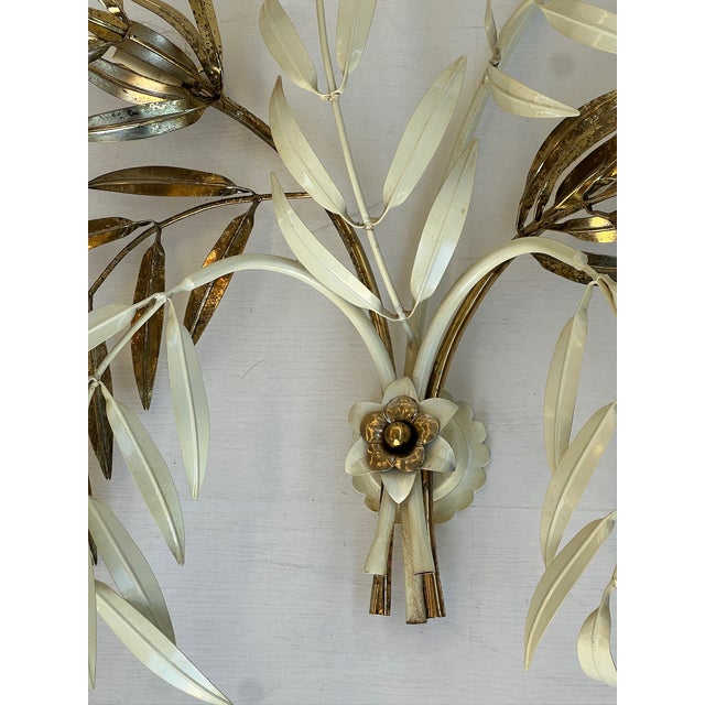 Wrought Iron Sconce by Hans Kögl, 1970s For Sale - Image 4 of 8