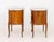 Wood Pair of Louis XV Style Parquetry Commodes For Sale - Image 7 of 9