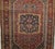19th Century Persian Bidjar Rug, Hand-Knotted Wool, Geometric Herati Pattern, Burgundy & Blue, 5x7 For Sale - Image 18 of 18