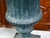 Pair of 19th Century English Medici Urn Planters on Petite Square Bases For Sale - Image 4 of 9