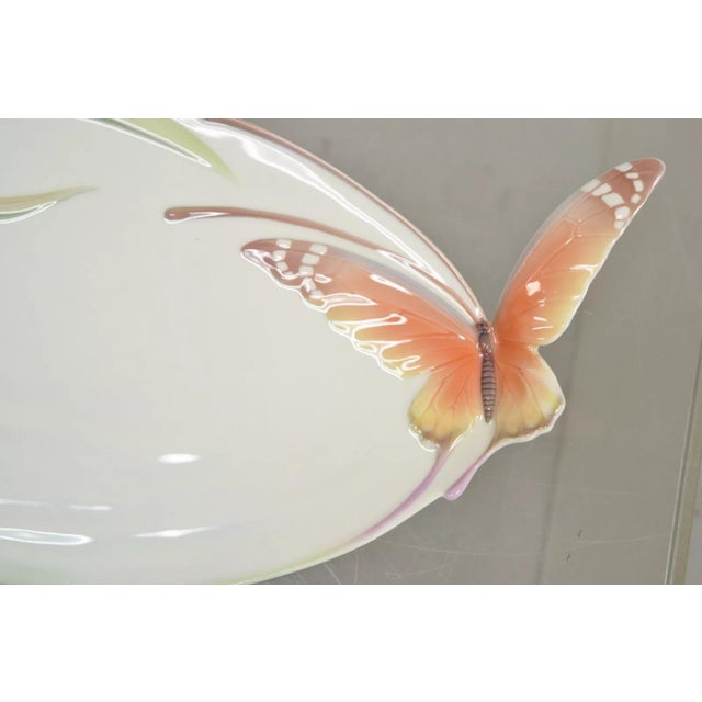 フランツ　Franz Collection Butterfly トレイ Franz Collection Papillon Butterfly Porcelain Ornamental