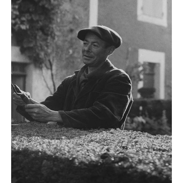 Robert Doisneau, The Boxwood Cutter, 1940s-1950s, Silver Gelatin Print For Sale - Image 3 of 4