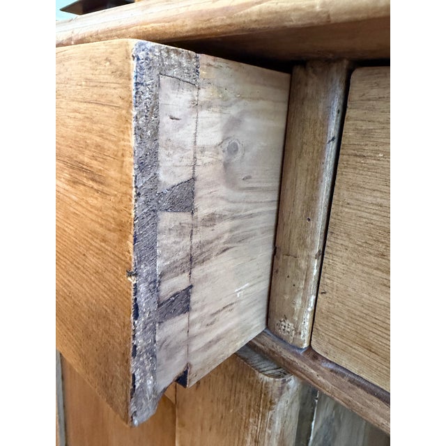 Antique European Pine Desk For Sale - Image 9 of 12