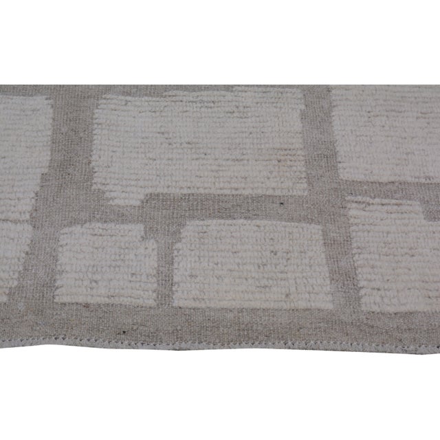 2010s Moroccan Hand Knotted Wool Rug, 9'3"x12' For Sale - Image 5 of 6