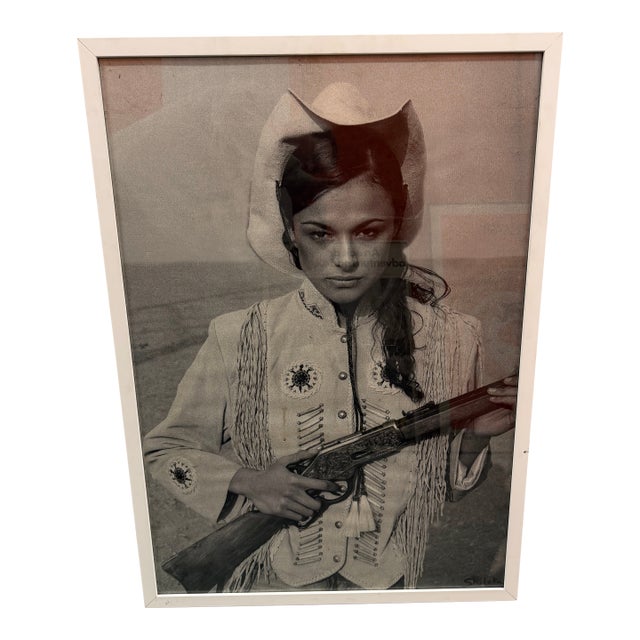 1980s Shiloka - Joshua Tree Cowgirl (Signed, and Purchased From the Artist) For Sale