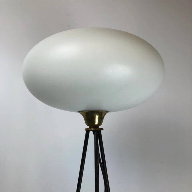 Italian Brass Floor Lamp from Stilnovo, 1950s For Sale - Image 13 of 18