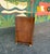 Wood Century Burl & Smoked Glass Rolling Bar For Sale - Image 7 of 14