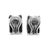 David Yurman David Yurman 14k Yellow Gold & 925 Silver Classics Cigar Huggie Clip-on Earrings, A Pair For Sale - Image 4 of 8