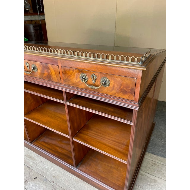 Late 20th Century Late 20th Century Baker Stately Homes Slant Top Desk For Sale - Image 5 of 14
