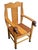 Neo-Folk Art Hand Painted Pine Dog Chair by Craig Carey For Sale In New York - Image 6 of 12