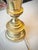 Metal Substantially Large 32” Vintage Pair of Stiffel Solid Brass Hollywood Regency Urn Table Lamps With 10” Linen Shades For Sale - Image 7 of 12
