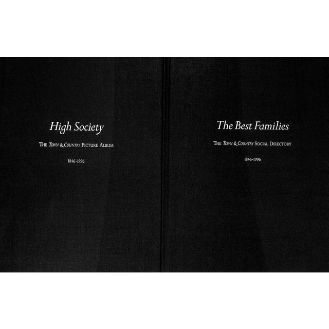 Traditional "Town and Country 150th Anniversary 1846-1996 the Best Families and High Society" 1996 Mazzola, Anthony T. And Zachary, Frank [Edited By] For Sale - Image 3 of 12