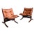 Pair of 1970s “Siesta” Bent Rosewood and Leather Lounge Chairs by Ingmar Relling for Westnofa, Norway For Sale