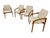 Mid-Century Modern Mid-Century Danish Modern Teak Upholstered Dining Chairs - Set of 4 For Sale - Image 3 of 7