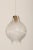 Metal Textured Glass and Brass Tulipan Pendant by J.T. Kalmar for Kalmar, 1950s For Sale - Image 7 of 7