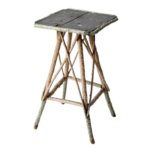 Antique Folk Art Twig Table