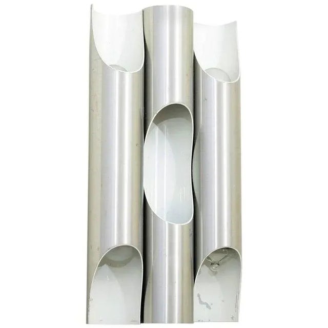 1960s 1960s Fuga Metal Tubular Wall Sconce by Maija Liisa Komulainen for Raak Amsterdam For Sale - Image 5 of 5