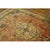 Persian 1940s Classic Salmon Animals Medallion Vintage Tabriz Silk Knotted Room Size Rug For Sale - Image 3 of 9