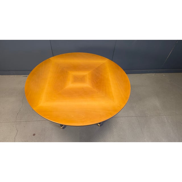 Black Vintage Dining Table from Giorgetti, 1970s For Sale - Image 8 of 12