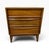 Wood Mid-Century Modern 3-Drawer Walnut Nightstands - Set of 2 For Sale - Image 7 of 9