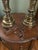Vintage MCM Stiffel Brass Torchiere Lamps With Diffuser Shades 38" - a Pair For Sale In Philadelphia - Image 6 of 11