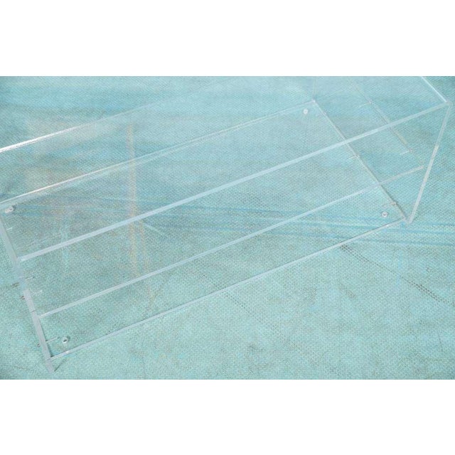 Space Age Sideboard in Acrylic Glass, 1970s For Sale - Image 10 of 11