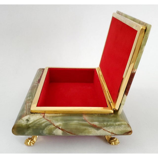 Alabaster Box Jewelry Onyx For Sale - Image 8 of 17