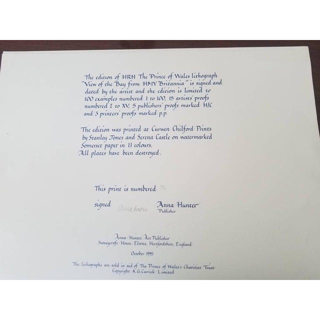 Traditional Signed Limited Edition Lithograph Watercolor by Prince Charles For Sale - Image 3 of 9