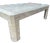 Jean-Michel Frank Vintage Tessellated Travertine Stone and Brass Coffee Table Attributed to Maitland-Smith Karl Springer, 45" X 27" For Sale - Image 4 of 12