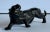 Black 1920s Bronze Roaring Lioness Figurative Sculpture For Sale - Image 8 of 8