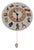 KB Electric Wall Clock with Reuge Swiss Music Box, 1960s For Sale