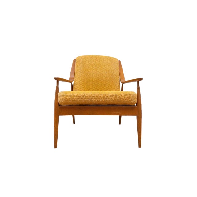 Mid-Century Teak Scandart Armchair, 1960s For Sale