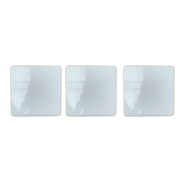 Mid-Century German Minimalist Wall or Ceiling Lamps from Rzb, Set of 3 For Sale